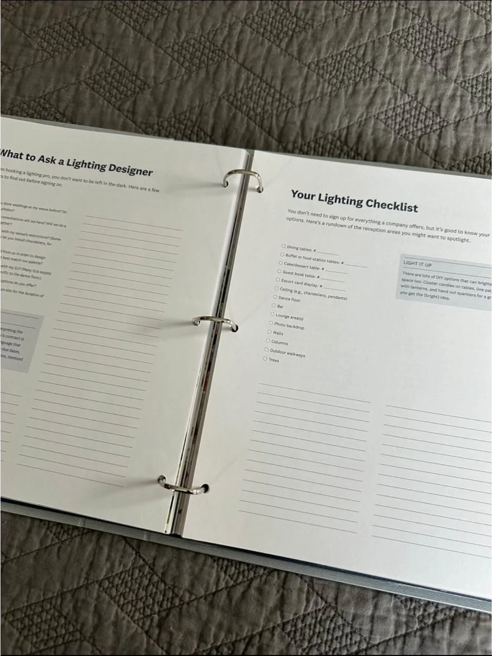 The Knot Wedding Planning Binder